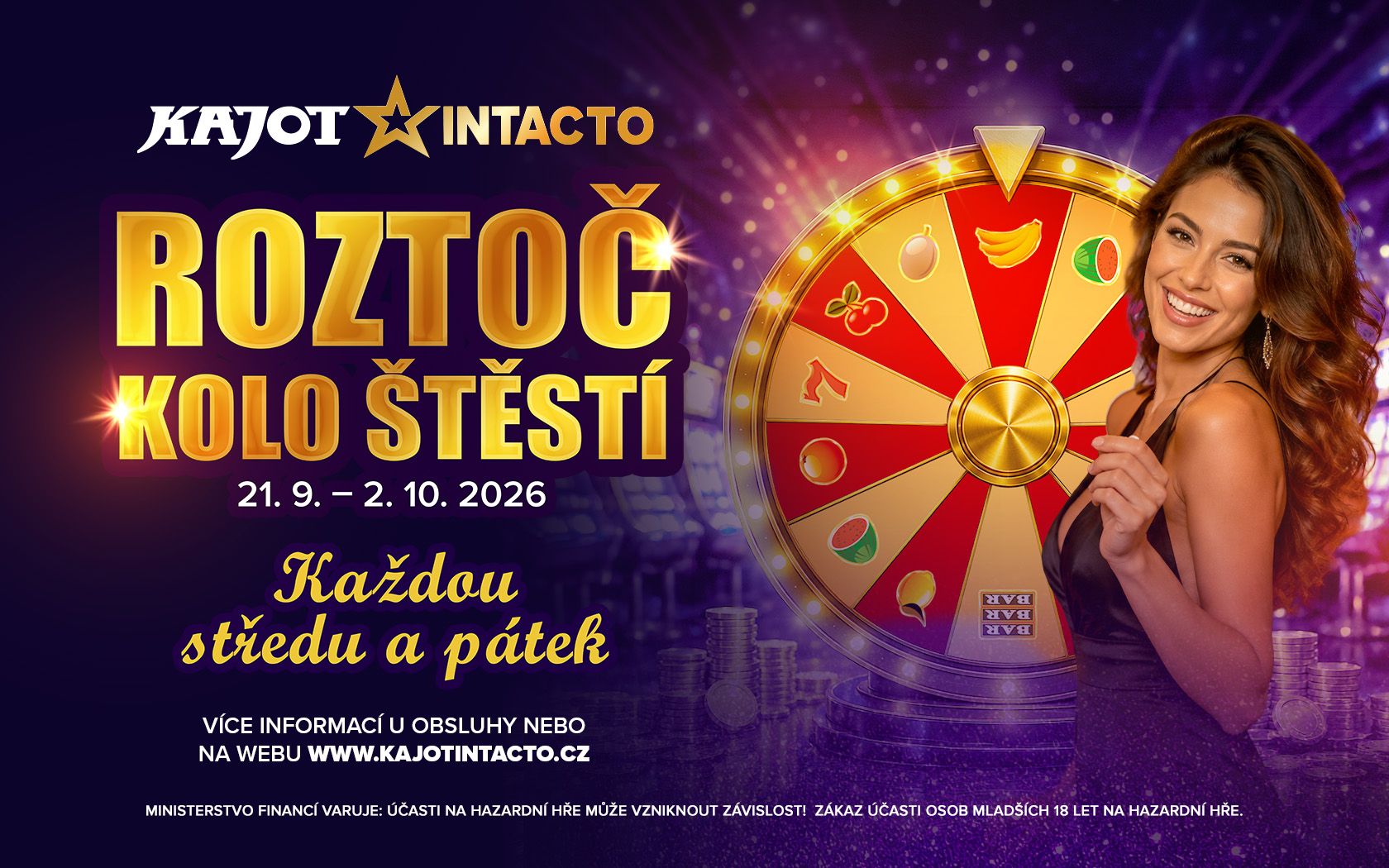 Roztoč kolo štěstí