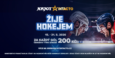Kajot Intacto žije hokejem